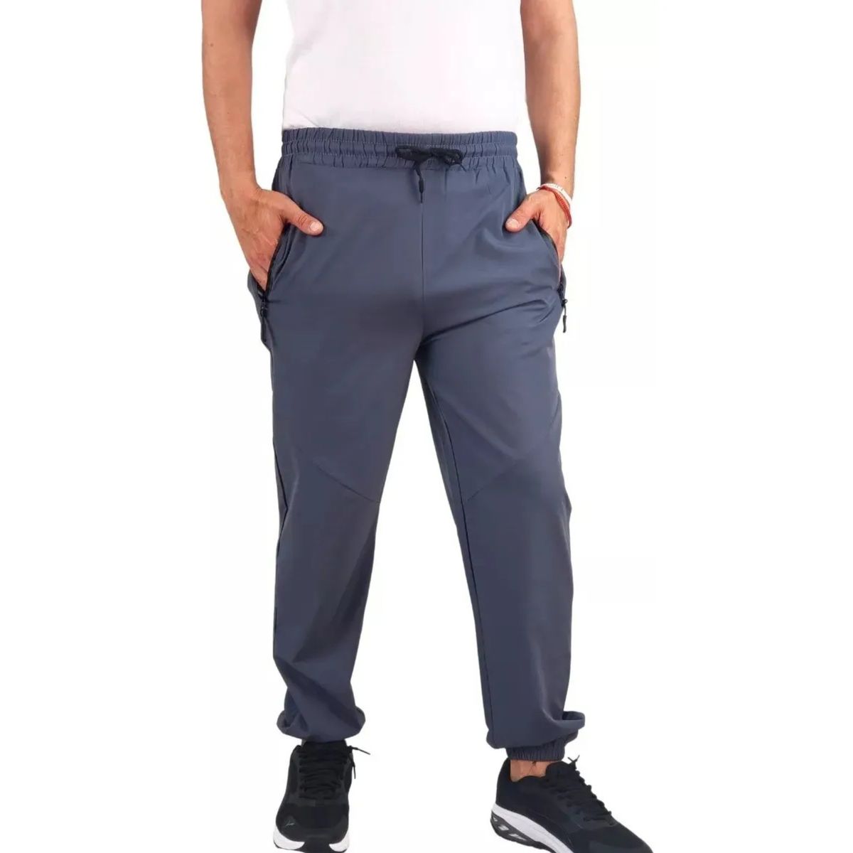 LOOK SHOP - Pack 2 Jogger Deportivo Hombre Verano Secado Rápido Pantalón Buzo 002