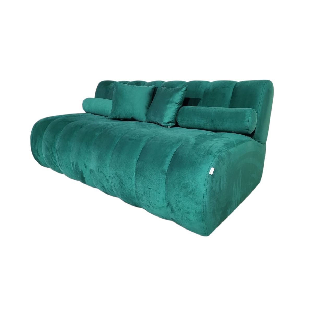 GENERICO - Sofa Butaca Martins 16 MTS felpa Esmeralda