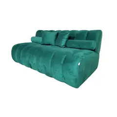 GENERICO - Sofa Butaca Martins 1.6 MTS felpa Esmeralda