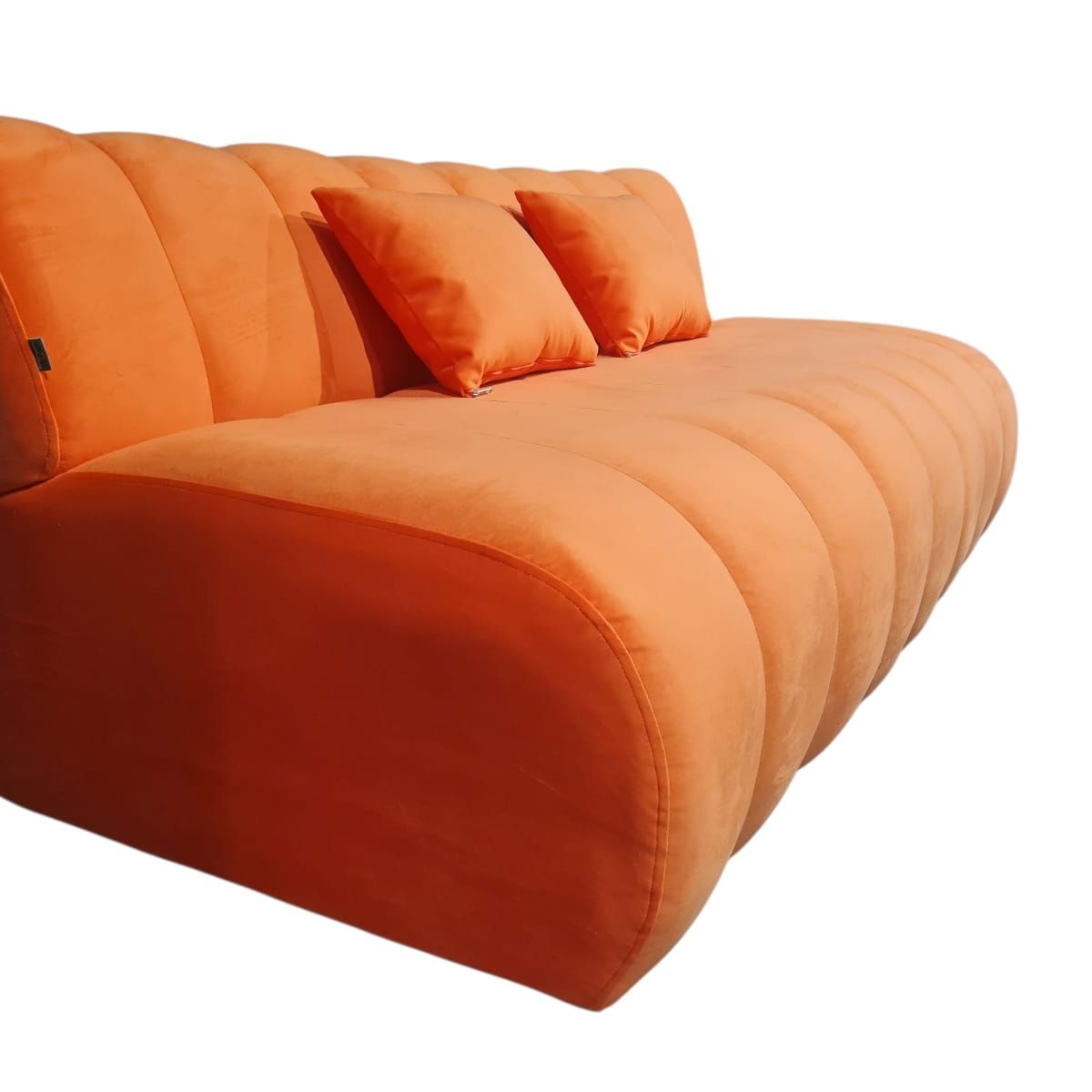 GENERICO - Sofa Butaca Martins 16 MTS felpa Naranja