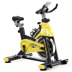 21K SPORTS - Bicicleta Spinning Estática Q2 Pro 6 KG con Monitor