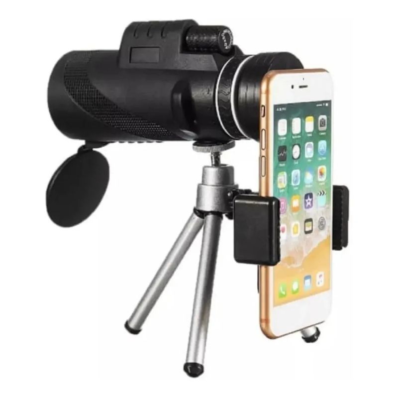 GENERICO - Monocular Hd Binocular Zoom 40x60 + Estuche + Porta Celular