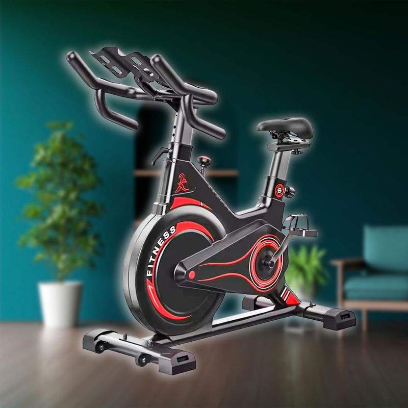 MUNDO ONLINE - Bicicleta Spinning Magnetica Profesional T1 Disco 6kg