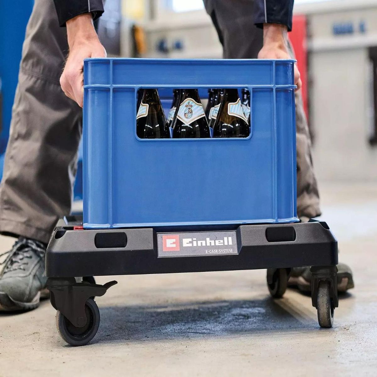 EINHELL - Base Portátil Einhell E-case Rollbrett para Cajas 120 Kg