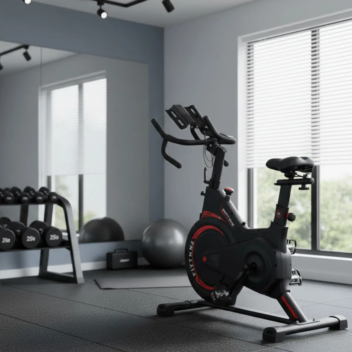 21K SPORTS - Bicicleta Spinning Magnetica Profesional T3 Disco 13kg