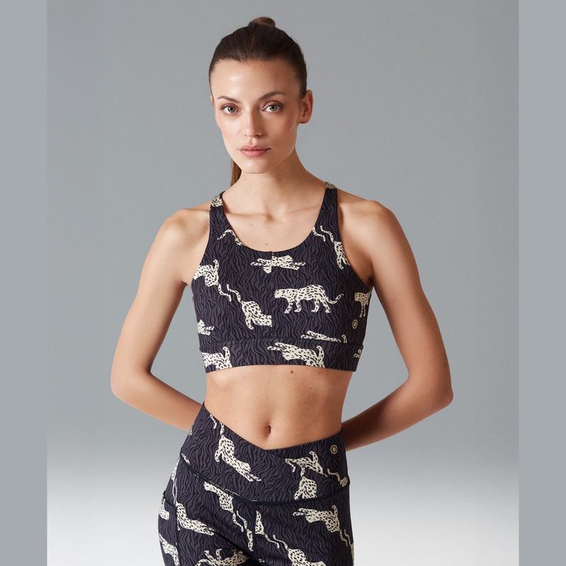LOUNGE - Peto Deportivo Mujer Cruzado Active