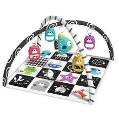 MUNDO ONLINE - Gym Bebe Tapete Gymini Cuadrado + Accesorios