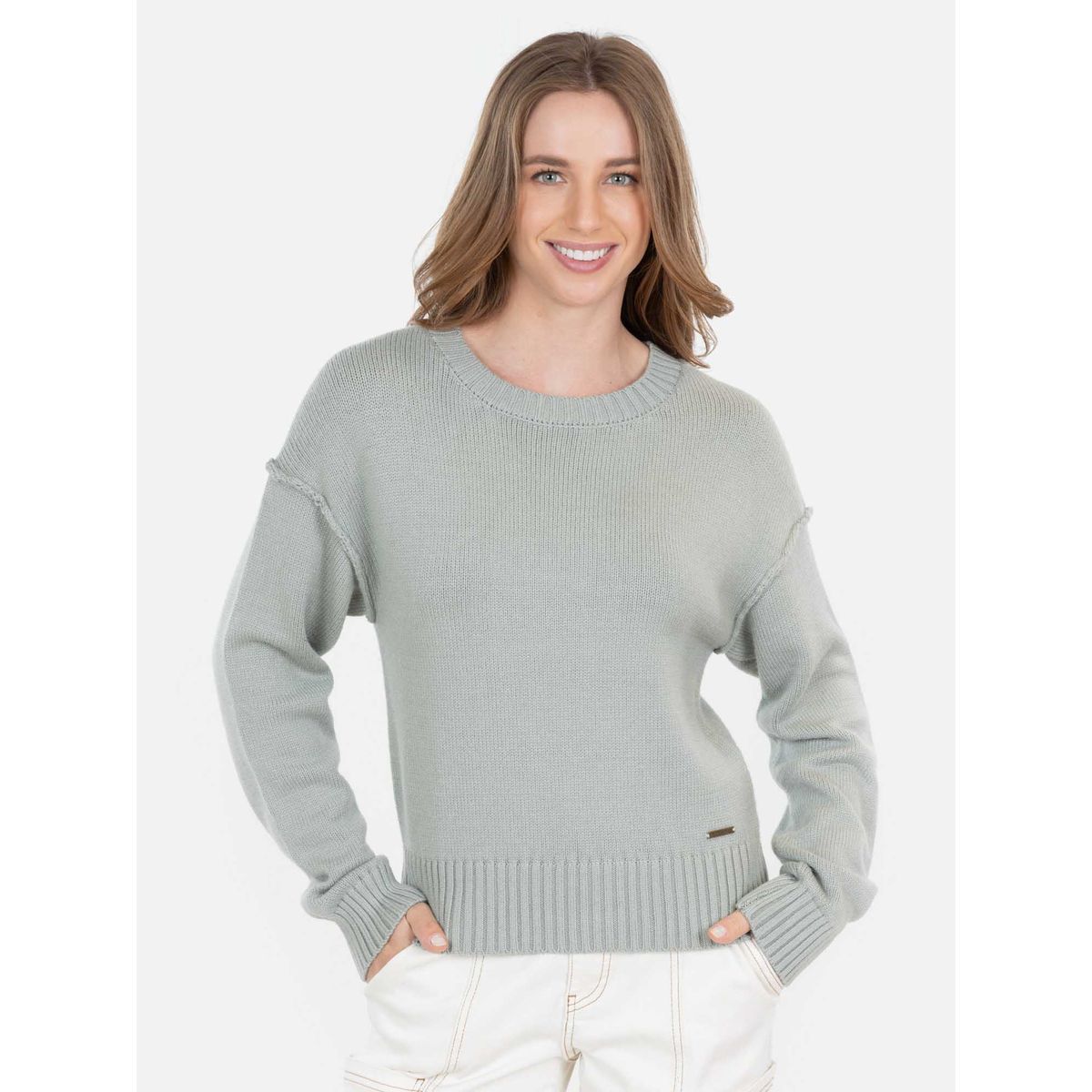 RIP CURL - Sweater Weyr Mujer Verde Rip Curl - Verde