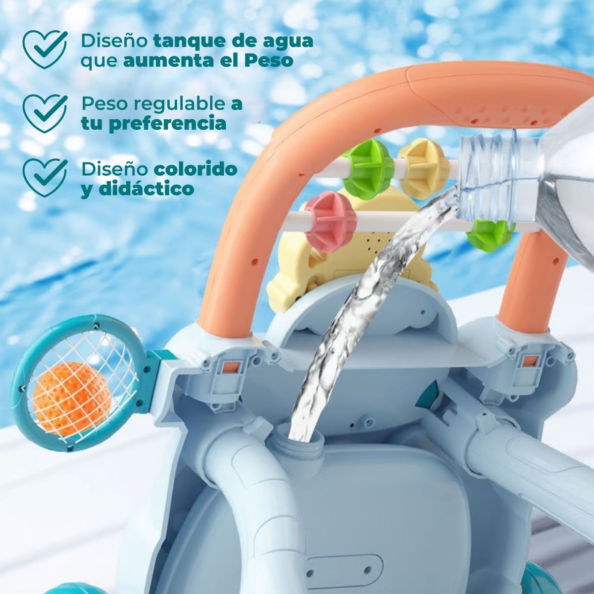 MUNDO ONLINE - Caminadora Bebe Correpasillo Musical Interactivo