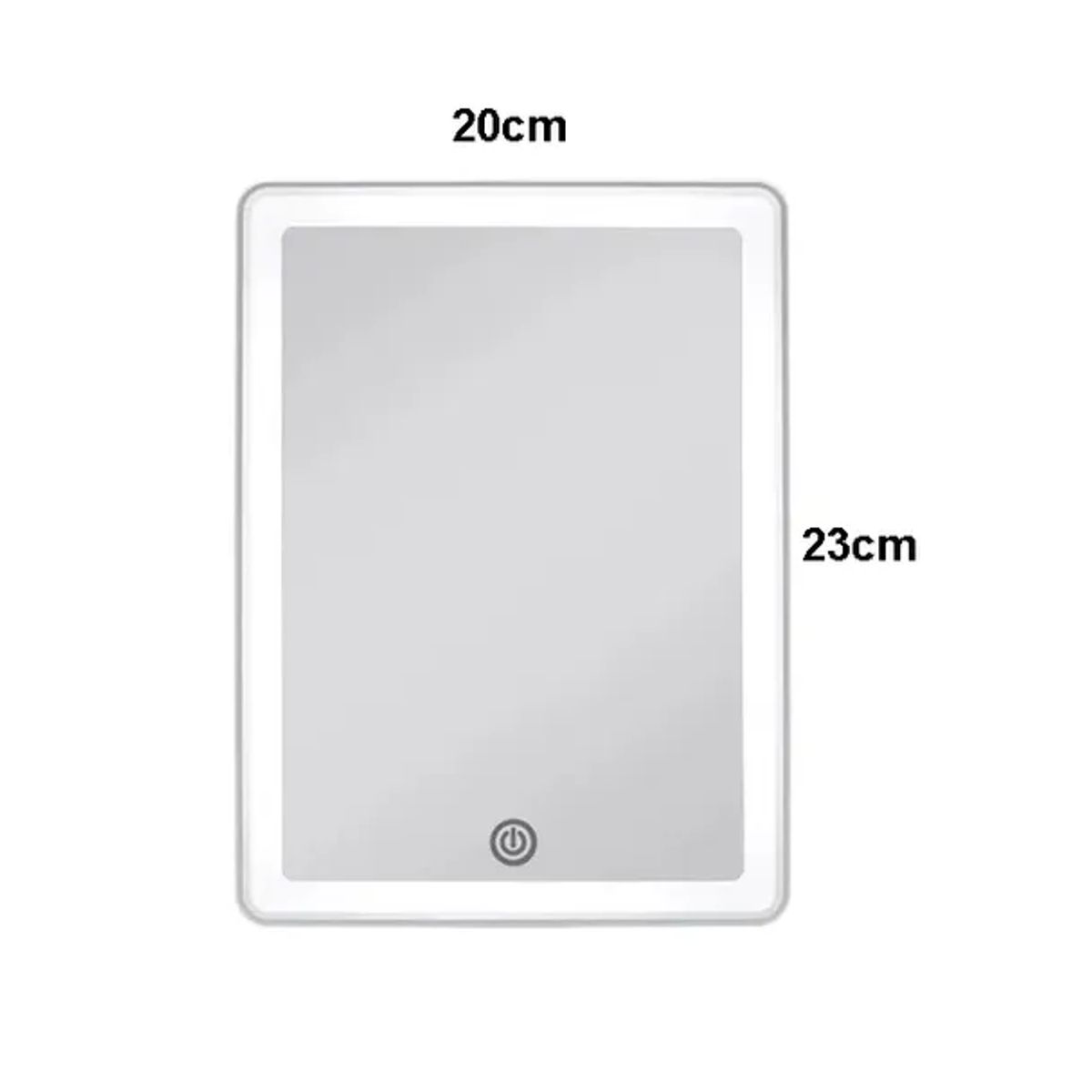 GENERICO - Espejo De Maquillaje Luz Led Táctil De Tocador Yb-016