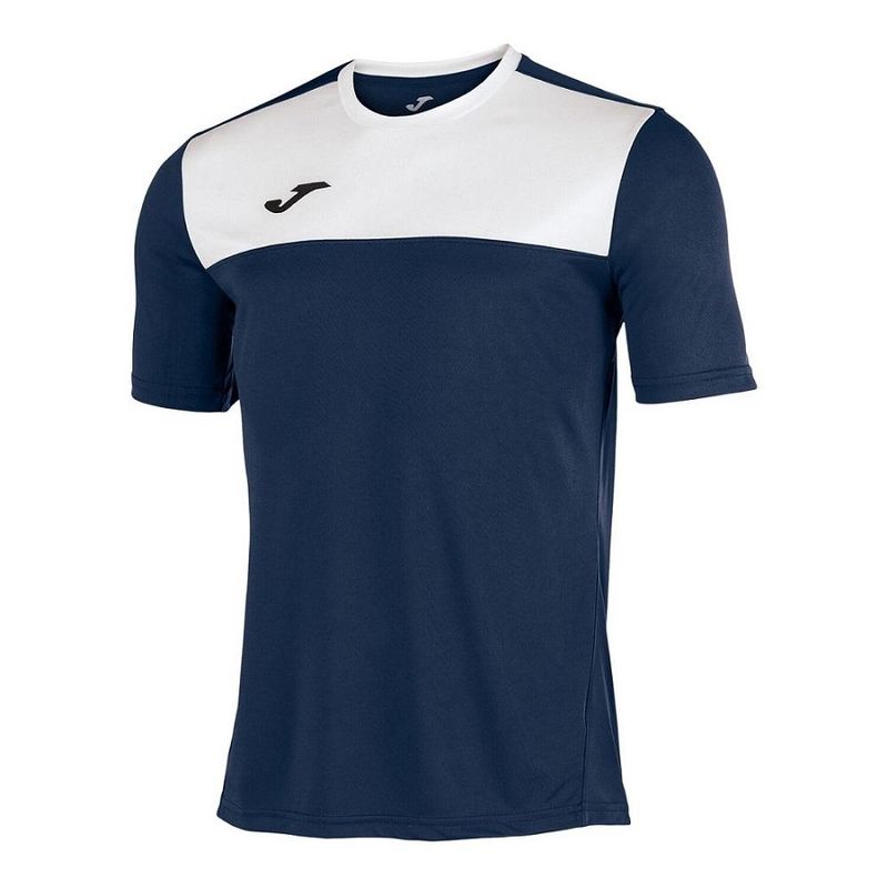 JOMA - Polera Deportiva Hombre Winner Azul Marino Blanco Joma