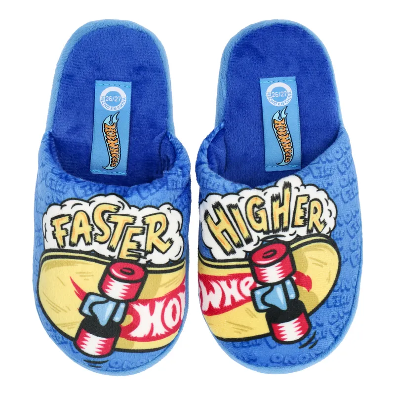 HOT WHEELS - Pantufla Hot Wheels Faster Higher