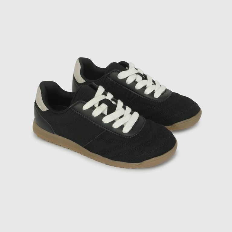 Zapatilla Niño Negro