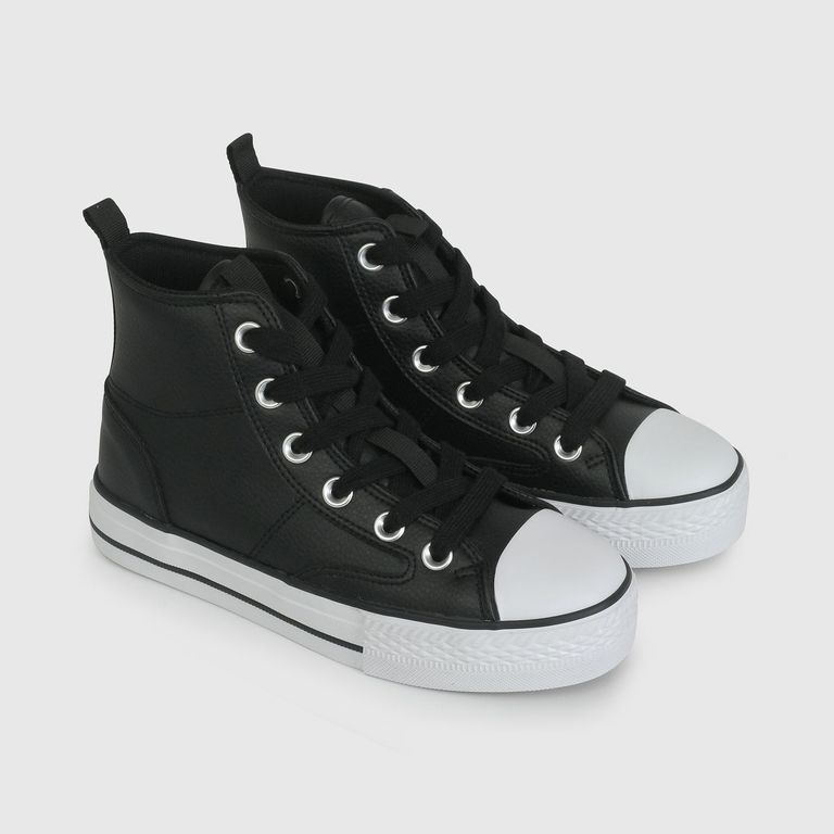 Zapatilla Niña Negro