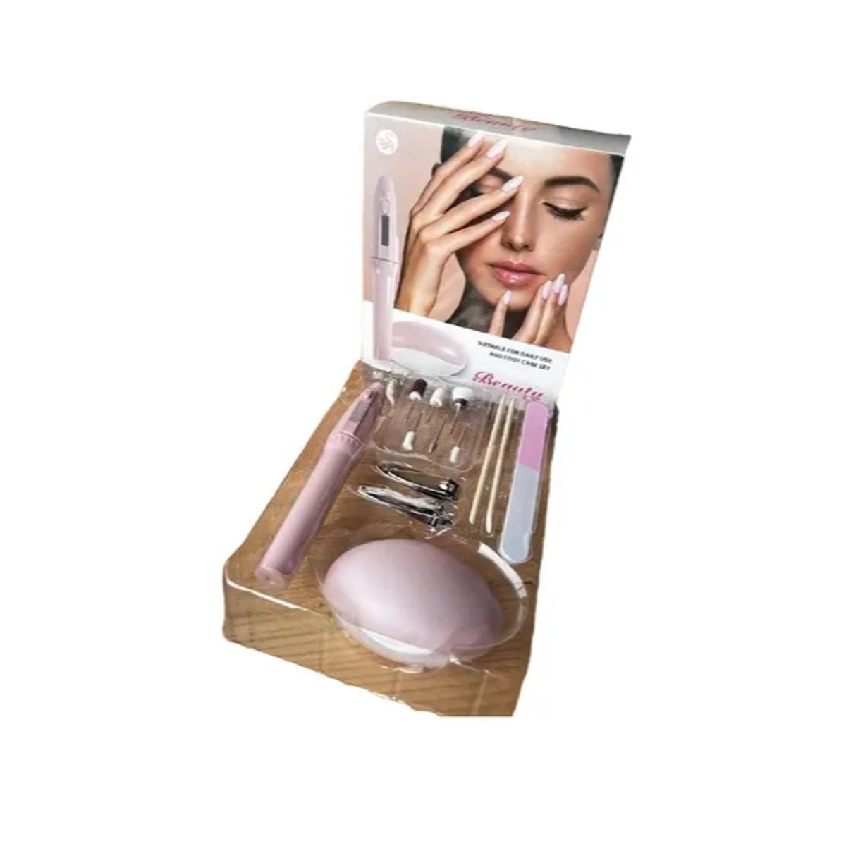 GENERICO - Set Manicure Pedicure Kit Limpieza Manicura Pedicura Beauty