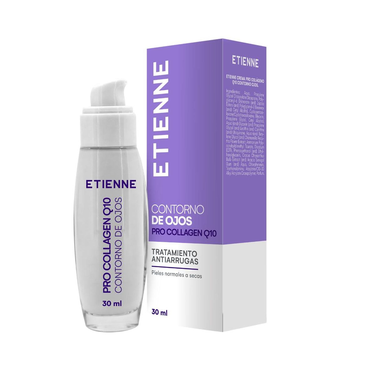 ETIENNE - Crema Contorno Ojos Collagen Q10 Etienne Expert 30gr