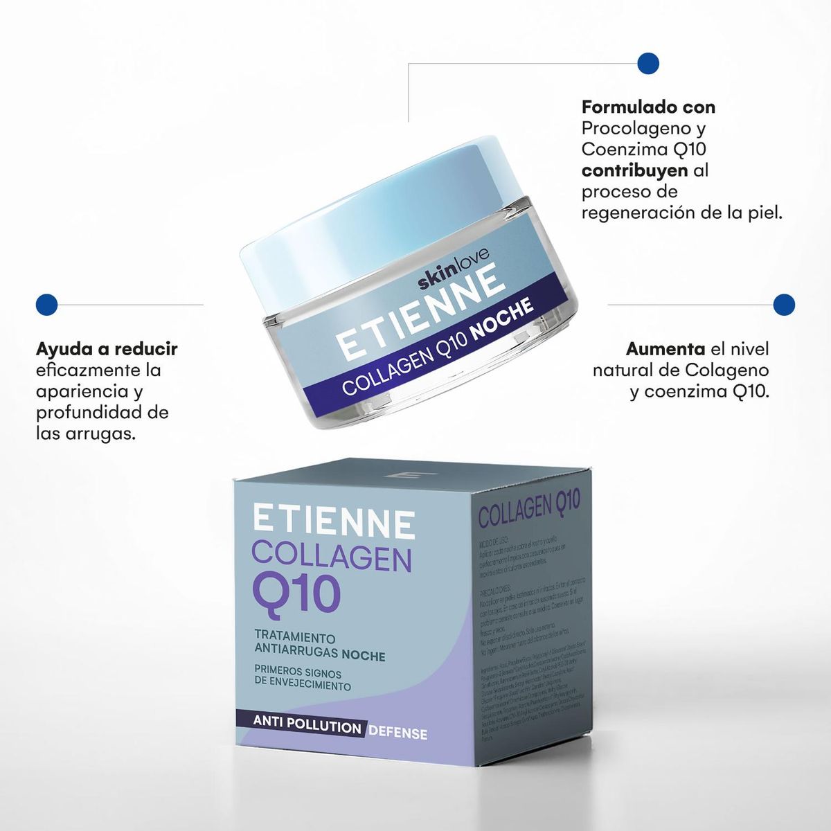 ETIENNE - Crema Collagen Q 10 Noche Etienne Expert 50gr