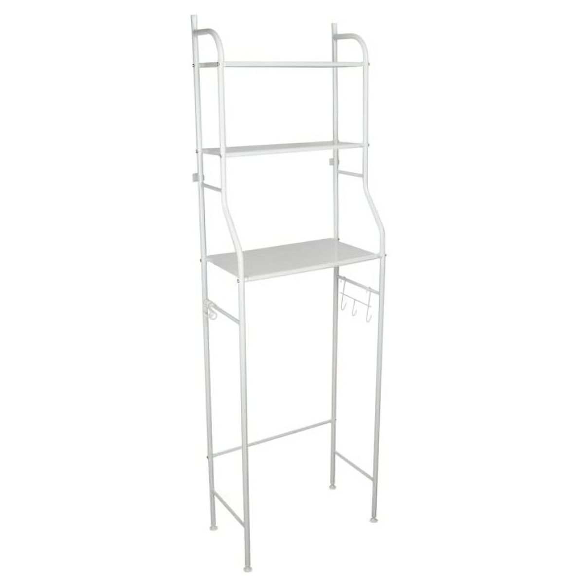 SIRENA - Rack organizador para baño color blanco multifuncional y práctico