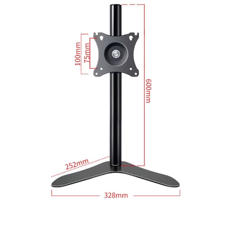 GENERICO - Soporte de Monitor de Sobremesa con Inclinación  Para Monitores de 14″ a 27″