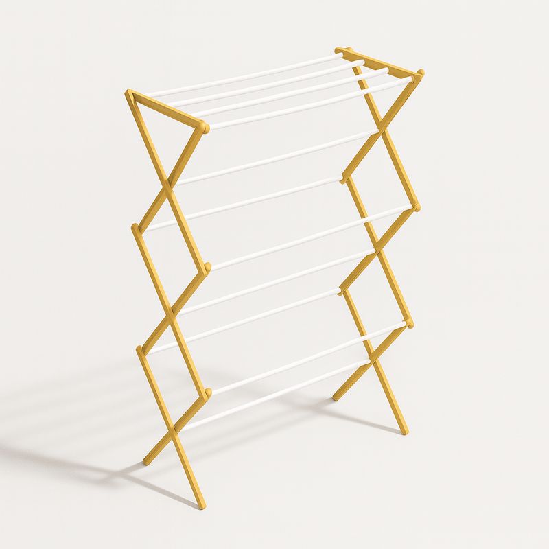JAVIMATE - Colgador de Ropa y Toallas Madera Retractil