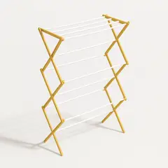 JAVIMATE - Colgador de Ropa y Toallas Madera Retractil