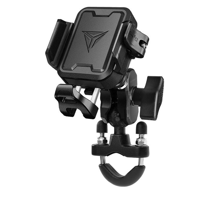 MOTOWOLF - Soporte Moto Motowolf MH1 para Móvil con Cargador Qi Inalámbrico y Tipo-C