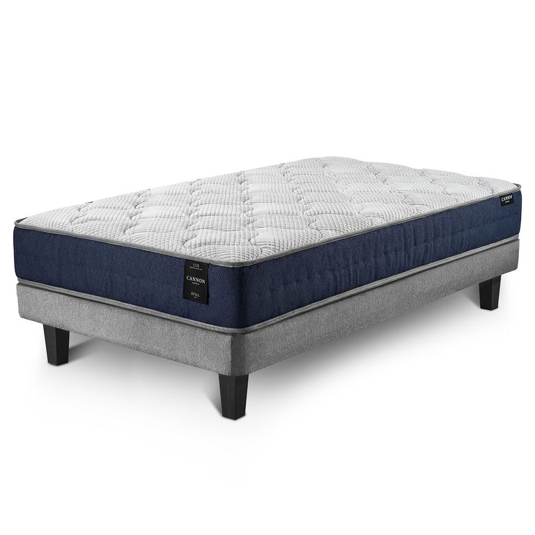 Cama Europea Still 1 Plaza 90X200 Cm