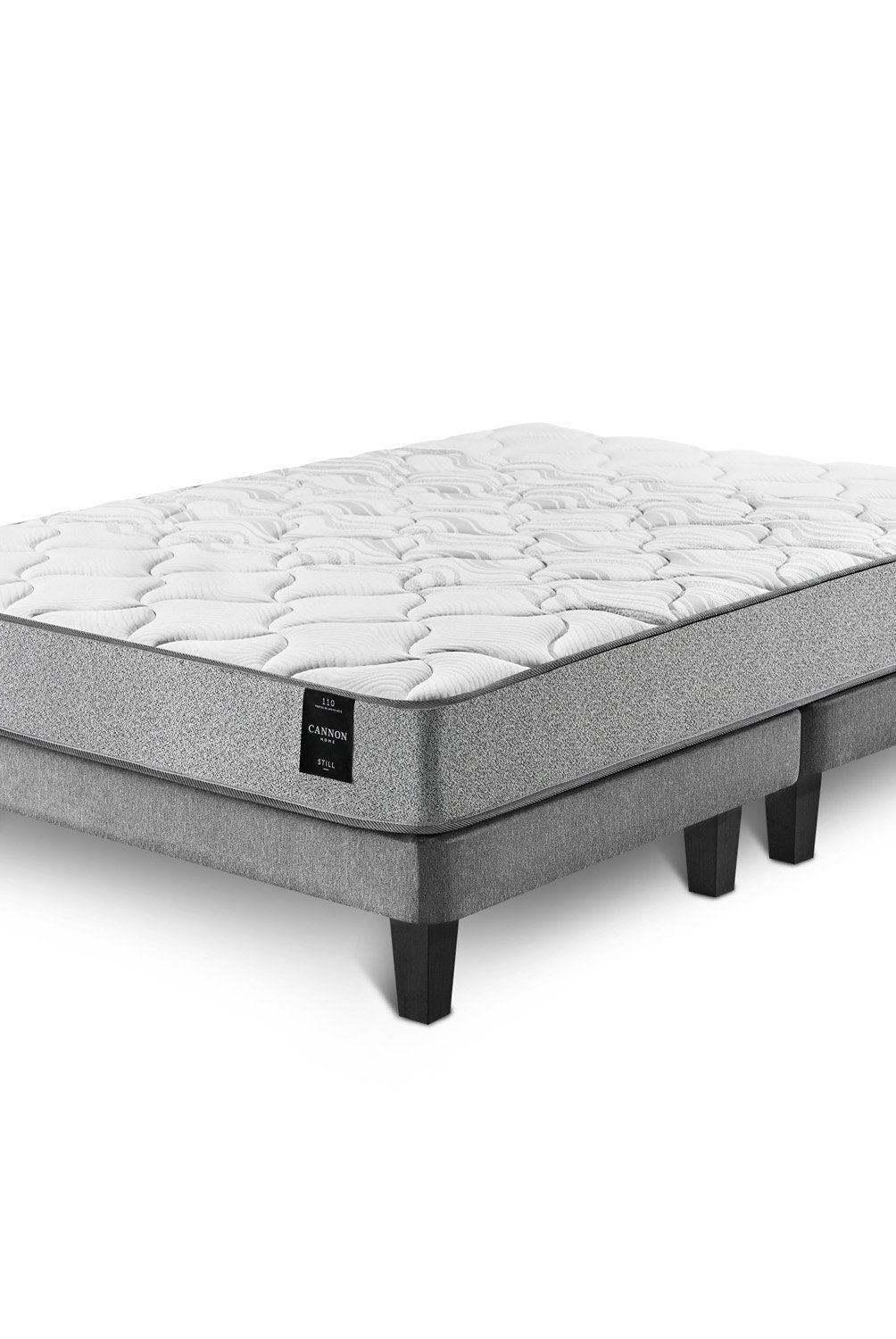 CANNON - Cama Europea Still 2 Plazas Base Dividida 150X200 Cm Cannon