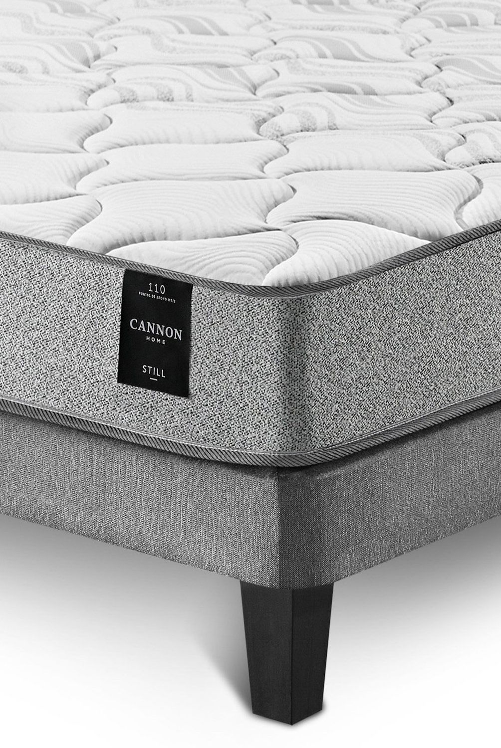 CANNON - Cama Europea Still 2 Plazas Base Dividida 150X200 Cm Cannon