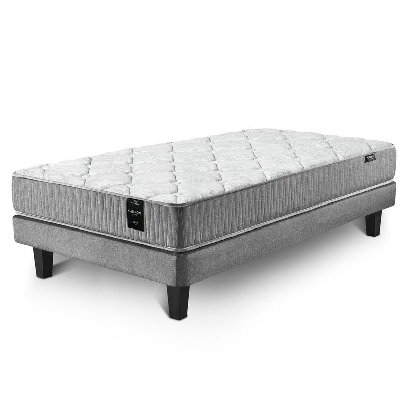 CANNON - Cama Europea 1.5 Plaza Calm 105X200 Cm Cannon
