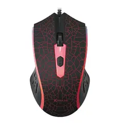 XTRIKE ME - Mouse Gamer Gm 206 Rgb 4 Botones 1200 Dpi Fx - Negro