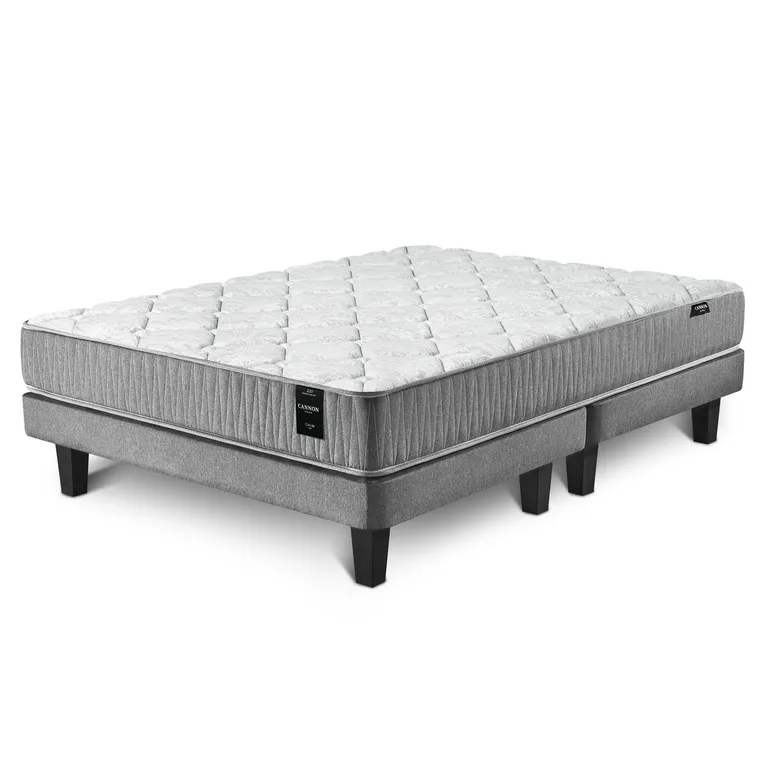 CANNON Cama Europea 2 Plazas Calm 150X200 Cm Base Dividida