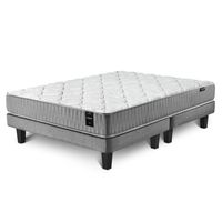 Cama Europea 2 Plazas Calm 150X200 Cm Base Dividida