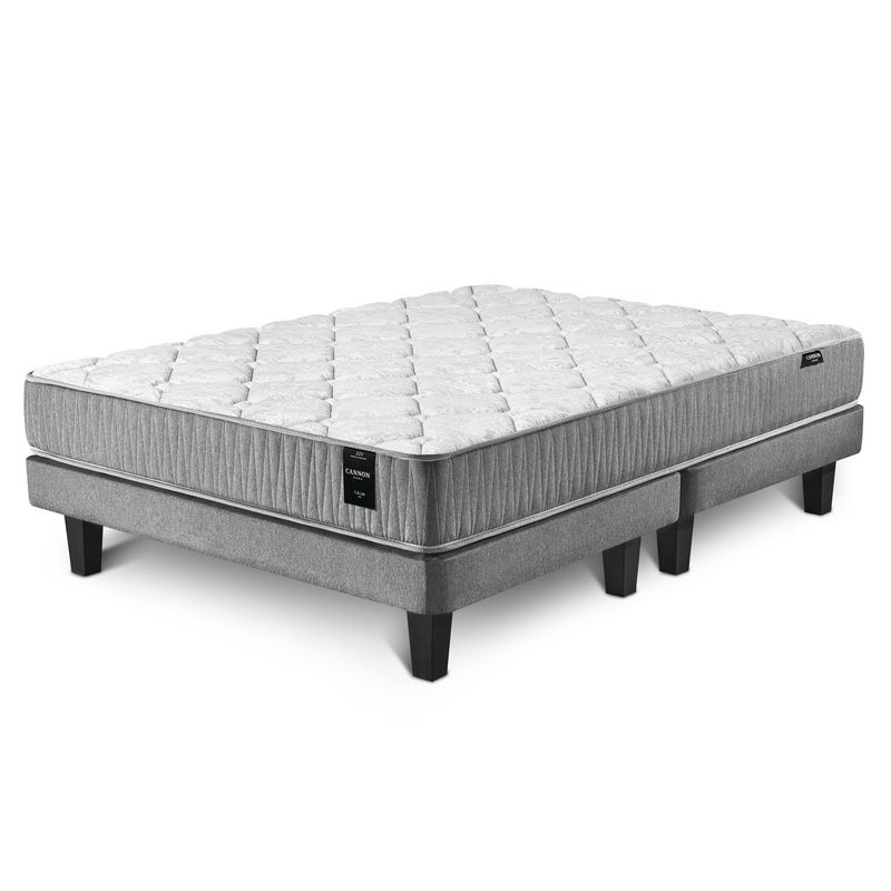 CANNON - Cama Europea 2 Plazas Calm Cannon 150 x 200 Cm Base Dividida
