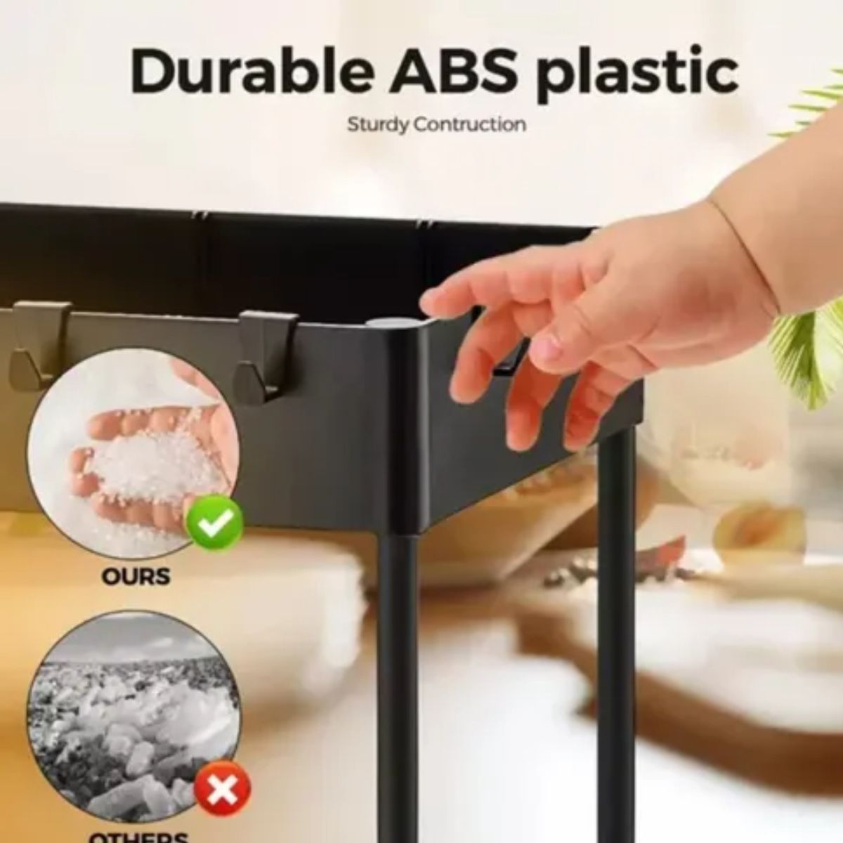 GENERICO - 2 Piezas 2 Niveles Organizador Multifuncional Baño Cocina
