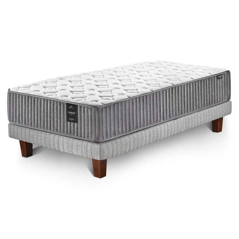 CANNON Cama 1.5 Plazas Silence