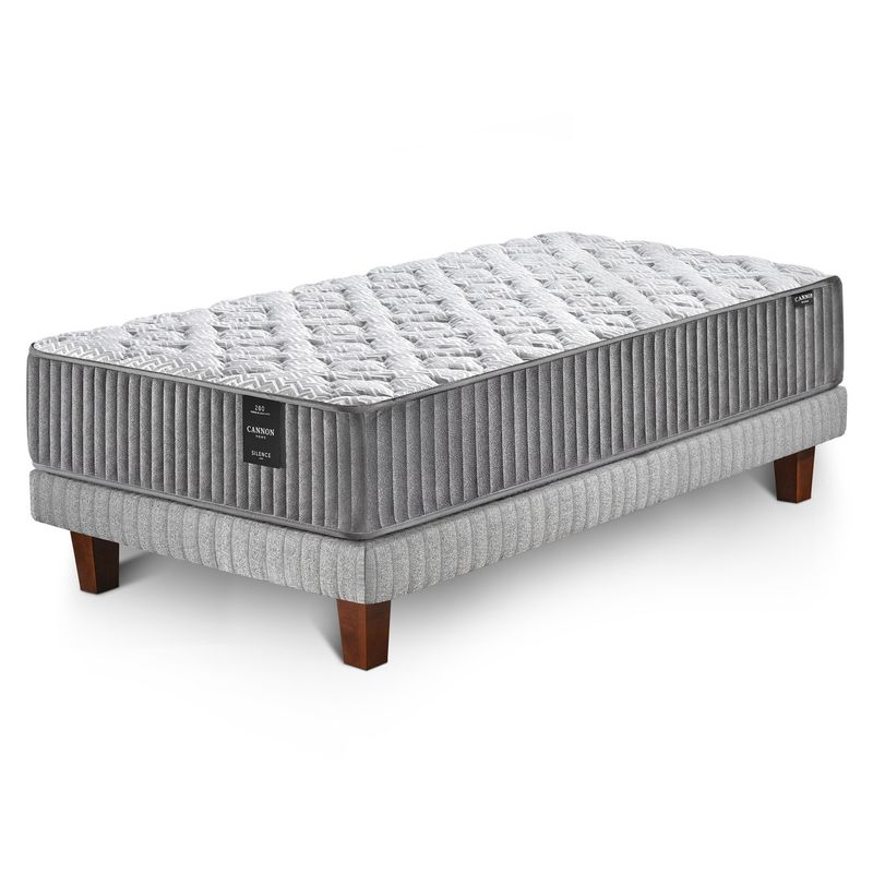 CANNON - Cama Europea 1,5 Plazas Silence 105X200 Cm Cannon