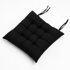 JAVIMATE - Cojín para silla negro