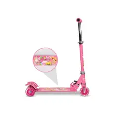 GENERICO - Scooter Monopatin Metalico Plegable Rosado