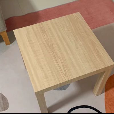 Imagen 2 del producto Mesa Lateral Cuadrada Habi Natural