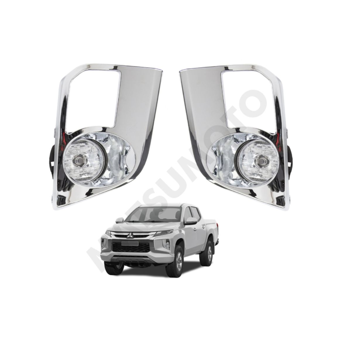 MATSUMOTO - Kit Neblineros Mitsubishi L200 2019-2022 87MS-CH
