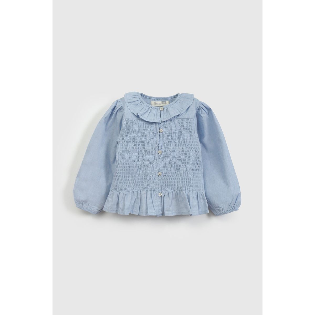 COLLOKY - Blusa Bebé niña Celeste 57602 Colloky