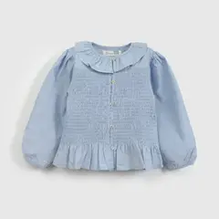 COLLOKY - Blusa Bebé niña Celeste 57602