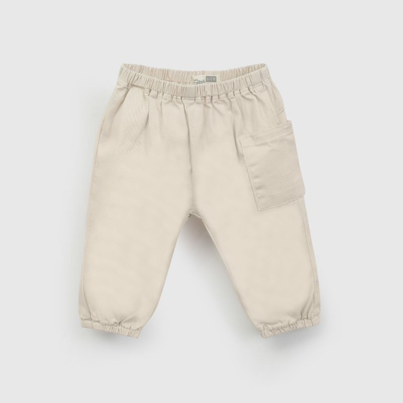 COLLOKY - Pantalón Unisex bebé Beige 57638 Colloky