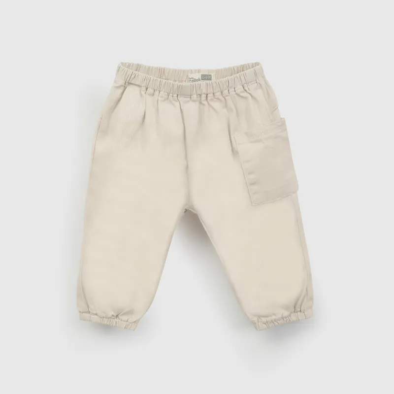 COLLOKY - Pantalón Unisex bebé Beige 57638 Colloky