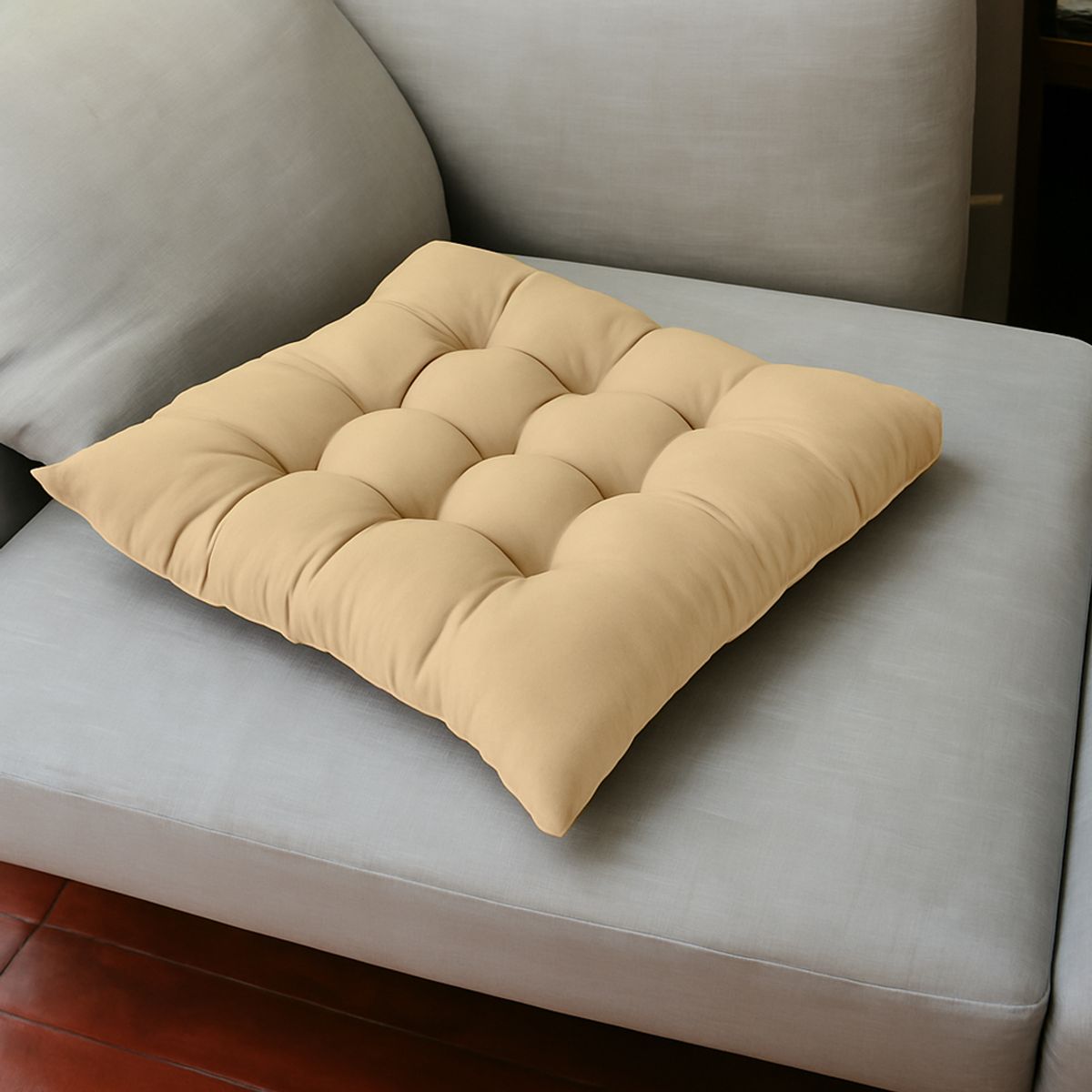 JAVIMATE - COJIN PARA SILLA BEIGE