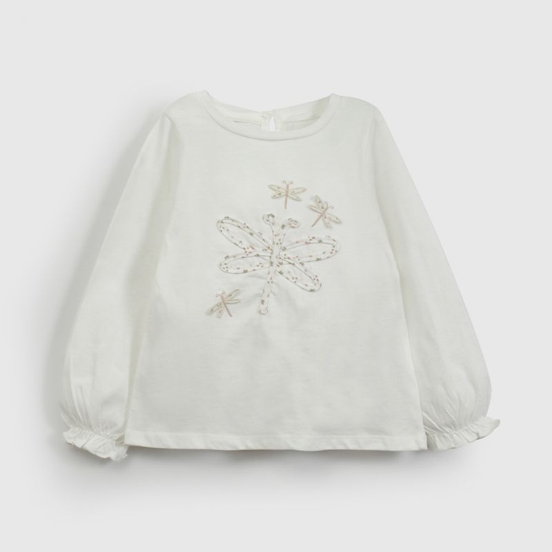COLLOKY - Polera Bebé niña Blanco  57646 Colloky