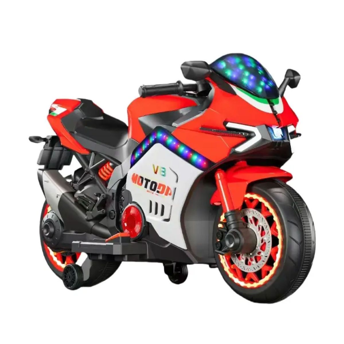 MUNDO ONLINE - Moto Electrica Niño A Bateria Nitro Italy V8