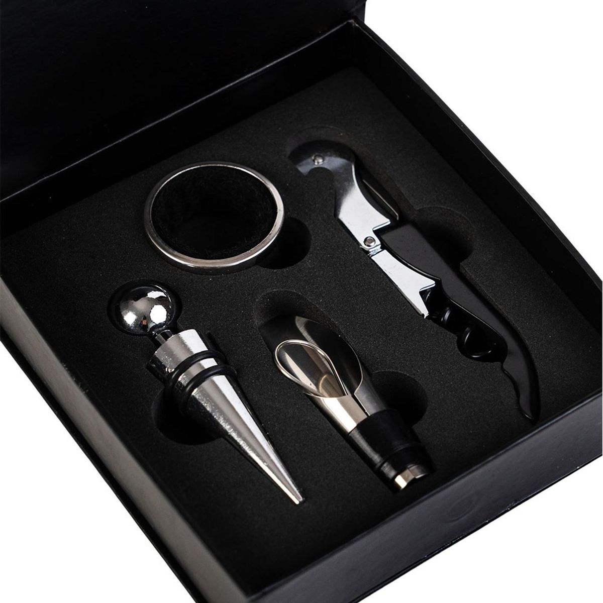 SECRET DE GOURMET - Kit De Vino 4 Piezas Lux Secret de Gourmet