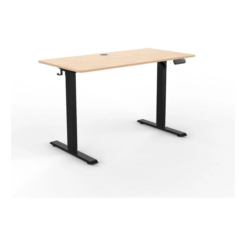 GENERICO - Escritorio Electrico de Altura Ajustable Tapa Incluida Neonix Negro